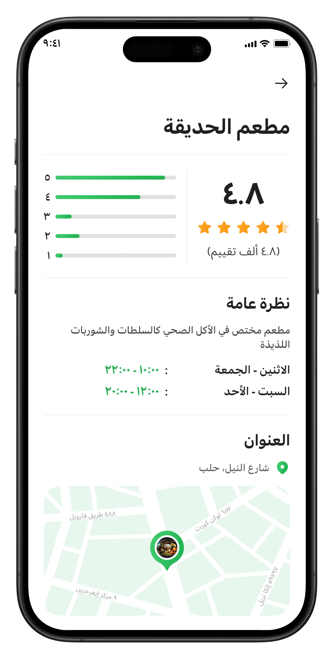 Restaurant Information